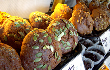 muffins from Fresh Cup Roastery Cafe